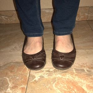 Brown Ballet Flats